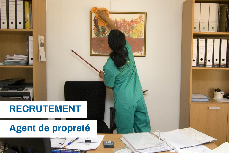 RECRUTEMENT - Agent d'entretien