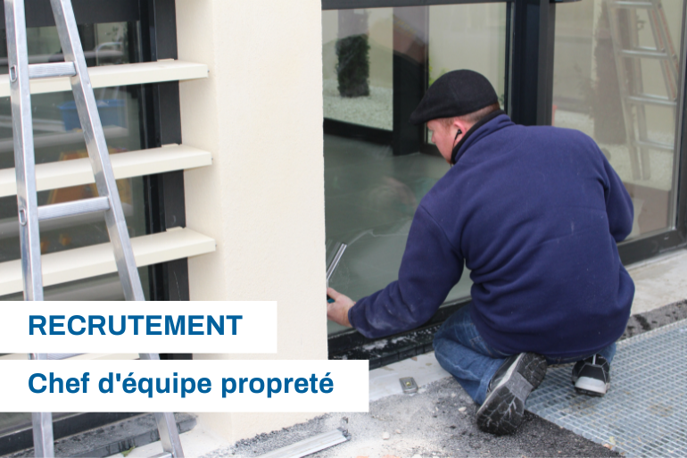 RECRUTEMENT - Chef d'équipe propreté