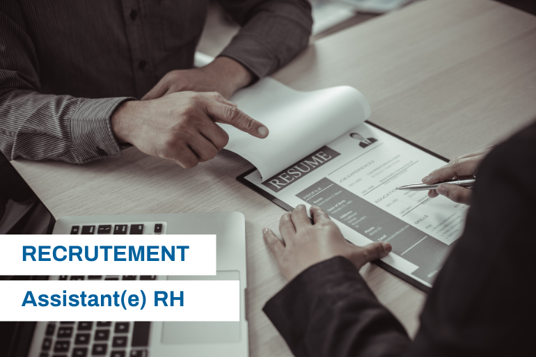 RECRUTEMENT - Assistant(e) RH