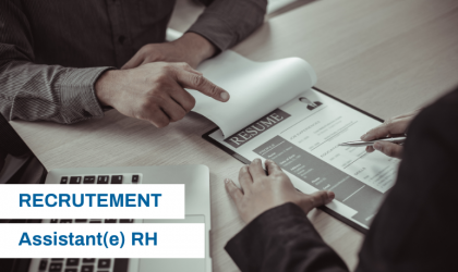 RECRUTEMENT - Assistant(e) RH