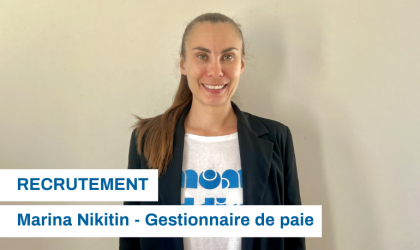 RECRUTEMENT - Notre nouvelle gestionnaire de paie